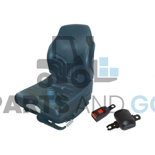 Siège Grammer MSG20® étroit en PVC avec microcontact et ceinture pour chariot élévateur - Parts & Go