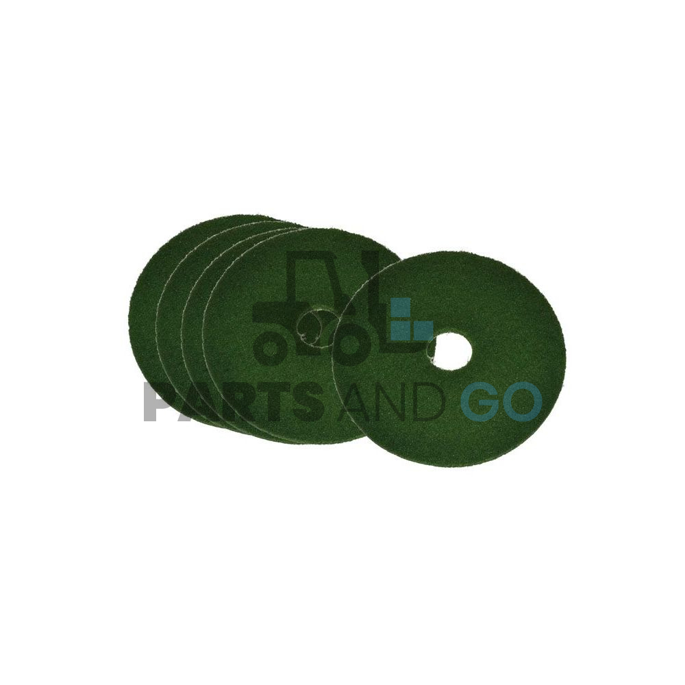Disque Vert diamètre 432mm (Kit de 5) pour Autolaveuse - Parts & Go