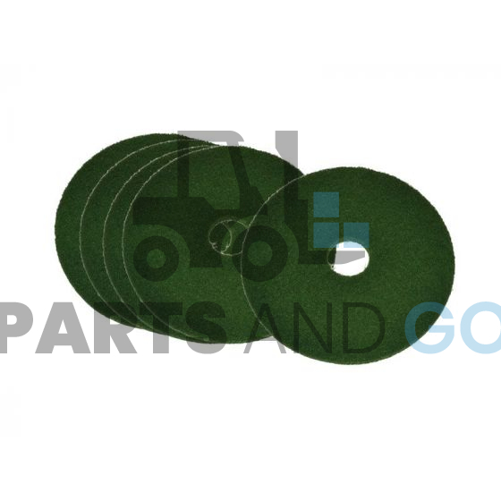 Disque Vert diamètre 432mm (Kit de 5) pour Autolaveuse - Parts & Go