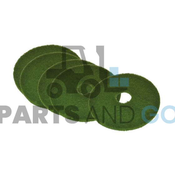 Disque Vert diamètre 381mm (Kit de 5) pour Autolaveuse - Parts & Go