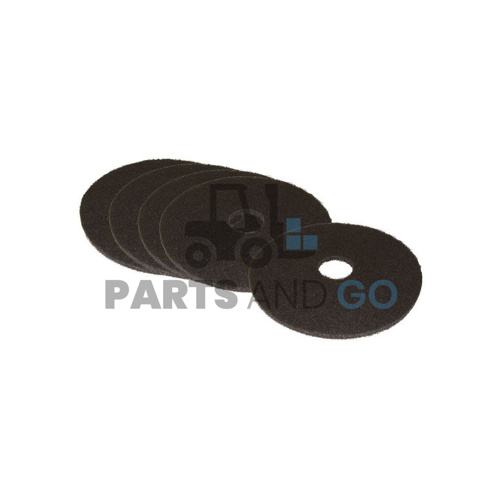 Disque Marron diamètre 432mm (Kit de 5) pour Autolaveuse - Parts & Go