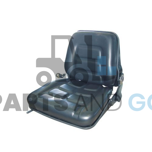 Siège type GS12 en PVC avec ceinture pour Chariot élévateur - Parts & Go