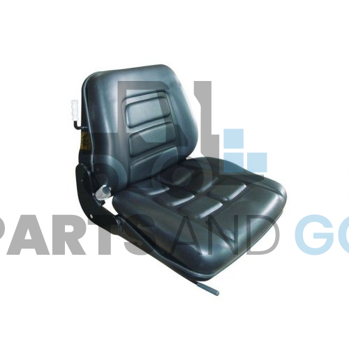 Siège type GS12 en PVC renforcé pour Chariot élévateur - Parts & Go