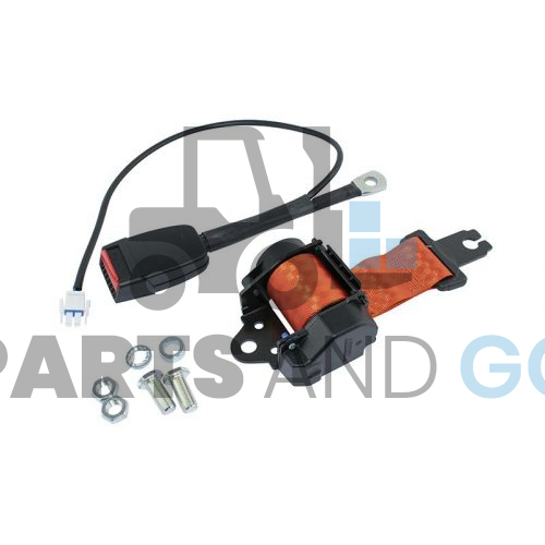 Ceinture gauche orange avec contact pour Primo® (siège pour chariot élévateur) - Parts & Go