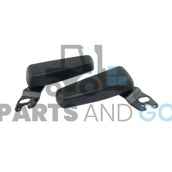 Kit d'accoudoirs entraxe 35mm pour siège type GS12 (ref x7043) de chariot élévateur - Parts & Go