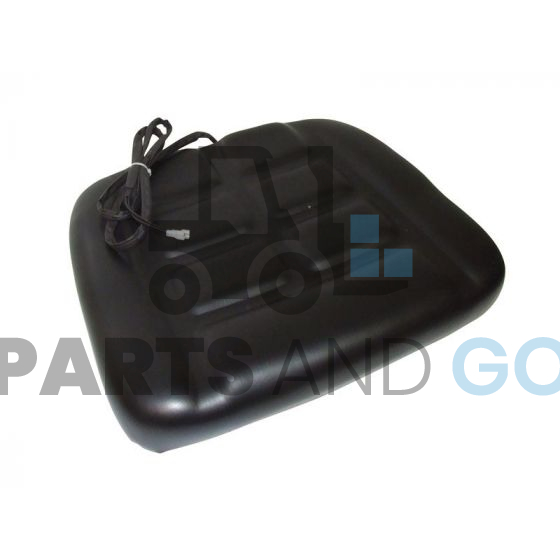 Coussin-Assise de siège type GS12 en PVC avec microcontact pour chariot élévateur - Parts & Go